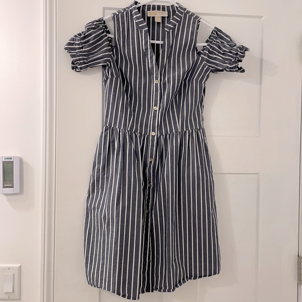 Michael Kors cut out sleeve dress